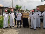 BTN KC Kudus Beri Bantuan Penyemprotan Disinfektan di Perum Taman Kembang Regency
