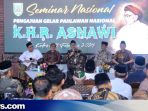 Usulan KHR Asnawi Jadi Pahlawan Nasional Diseminarkan Usulan KHR Asnawi Jadi Pahlawan Nasional Diseminarkan