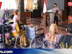 Puluhan Penyandang Disabilitas di Kudus Terima Bantuan Kursi Roda