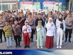 Peringati HUT Bhayangkara, 16 Siswa Berprestasi di Kudus Terima Beasiswa