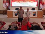 Peringati Hari Bhayangkara ke-78, Polres Kudus Gelar Donor Darah
