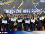 Pencak Silat SMP NU Al-Ma’ruf Kudus Boyong 6 Medali dari Kejurnas Kemenpora Dieng 1