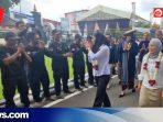 Pendapa Kudus Sambut Bellinda dengan Kalungan Bunga hingga Pesta Rakyat