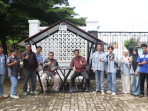 Mahasiswa Teknik Industri UMKU Rancang Gazebo Ramah Lingkungan