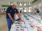 Koper Jemaah Haji Kudus Dikirim ke Asrama Donohudan dengan Tiga Armada Truk Koper Jemaah Haji Kudus Dikirim ke Asrama Donohudan dengan Tiga Armada Truk