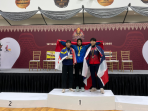 Safira asal Kudus Raih Emas di Kejuaraan Dunia Pencak Silat Singapura Safira asal Kudus Raih Emas di Kejuaraan Dunia Pencak Silat Singapura