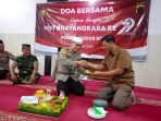 Sinergitas Terjalin Erat, Forkopimcam Kudus Kota Beri Kejutan di Hari Bhayangkara