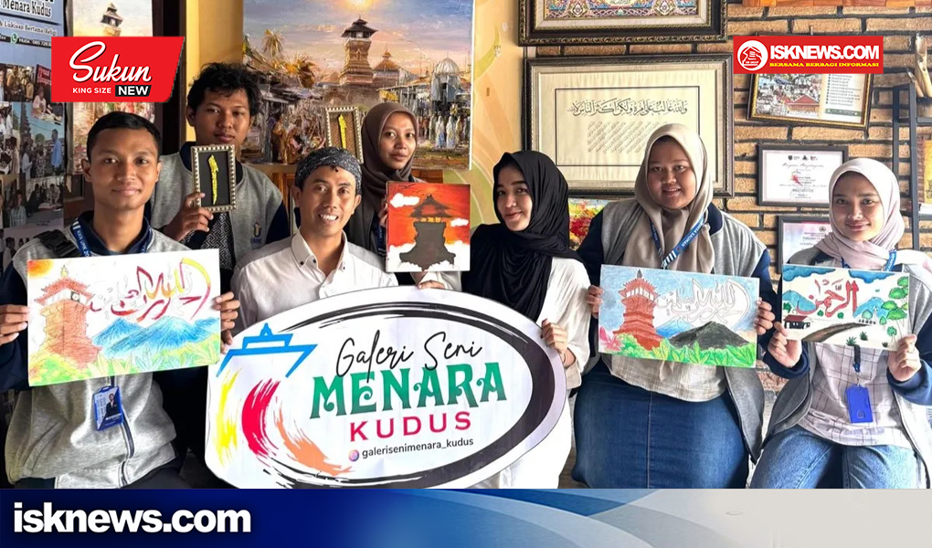 KKN UMK Desa Kauman Dorong Wisata Edukasi dan Digitalisasi UMKM lewat Galeri Seni Menara Kudus