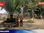 Cegah Insiden Terulang, Pemkab Kudus Lakukan Perimbasan Pohon di Taman Krida