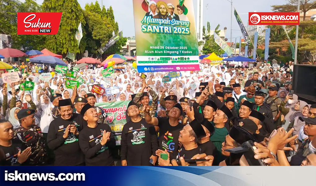 Bupati Kudus, Mlampah Sareng Santri Wujud Kebersamaan, Teguhkan Persatuan dalam Keberagaman