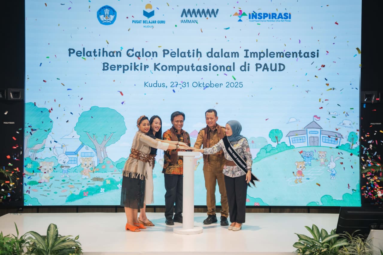 Dari Kudus untuk Indonesia: Guru PAUD Dilatih Tanamkan Cara Berpikir Komputasional Sejak Usia Dini