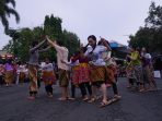 Dolanan Tempo Dulu Ramaikan Alun-alun Saat Pembukaan Dandangan Kudus
