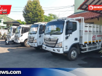 13 Truk KDMP Tiba di Kodim Kudus, Lengkapi Distribusi 70 Kendaraan Operasional Desa