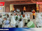 Seru dan Edukatif, Karya Wisata KB RA NU Terpadu Nurul Huda Tutup MPLS dan MATAMUDA dengan Ceria