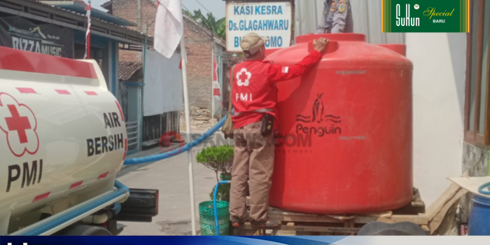 PMI Kudus Salurkan Puluhan Ribu Liter Air Bersih untuk Warga Terdampak Kekeringan