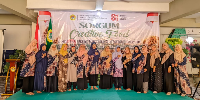 Semarak HUT ke-81 RI, LDII Kudus Dorong Kreativitas Pangan Lokal Lewat Olahan Sorgum