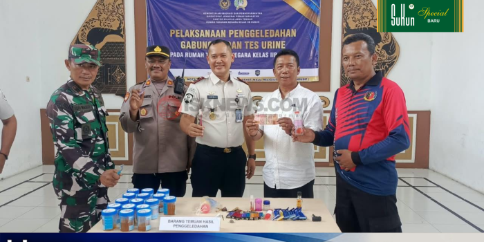 Cegah Narkoba Beredar, Rutan Kudus Tes Urine Warga Binaan Secara Acak