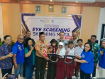 Rotary Bantu Atasi Gangguan Penglihatan, 250 Siswa SD di Kudus Dapat Kacamata