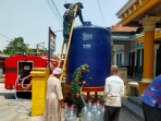 Peduli Warga Terdampak Kemarau, Kodim Kudus Kirim 5.000 Liter Air ke Glagahwaru