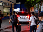 Nighttime Security Escort at Facility Entrance